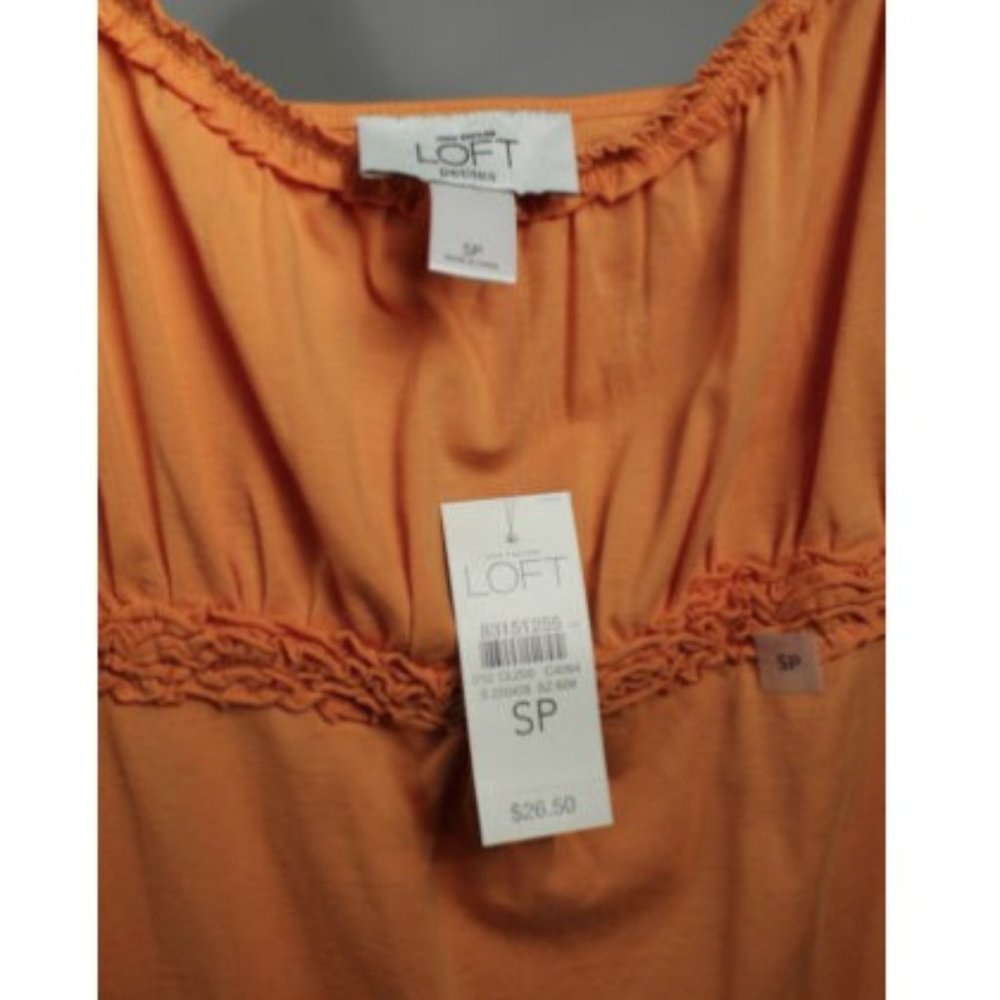 Ann Taylor LOFT Orange Spaghetti Strap Tank SP - Picture 5 of 5